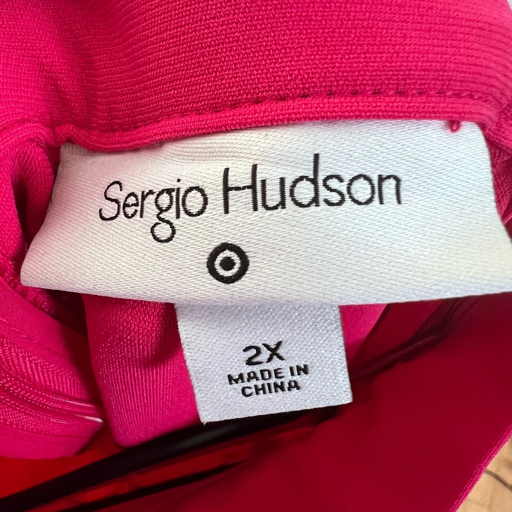 Sergio Hudson for Target Pink Balloon Sleeve Shift Dress - Picture 5 of 5
